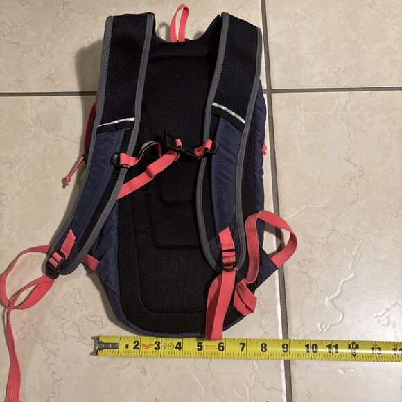 Columbia Backpack Hiking Hydration Pack Water Blue Pink and Black XU0149-466 - Picture 4 of 15